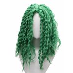 Women's Short Wave Bob Wig Adult Shoulder Length Wig Halloween Costume Party Headwear